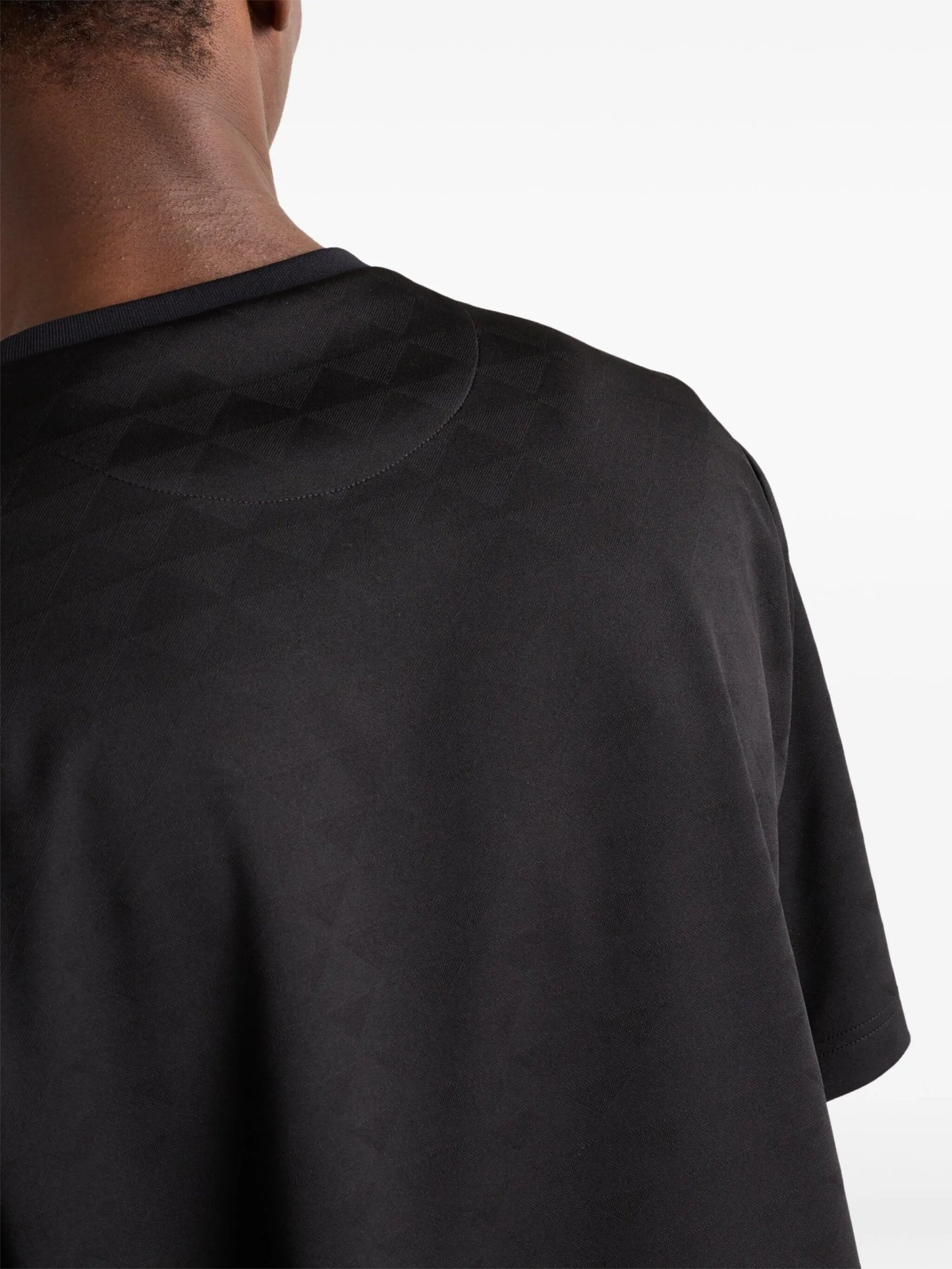 Prada technical-jersey T-shirt Black