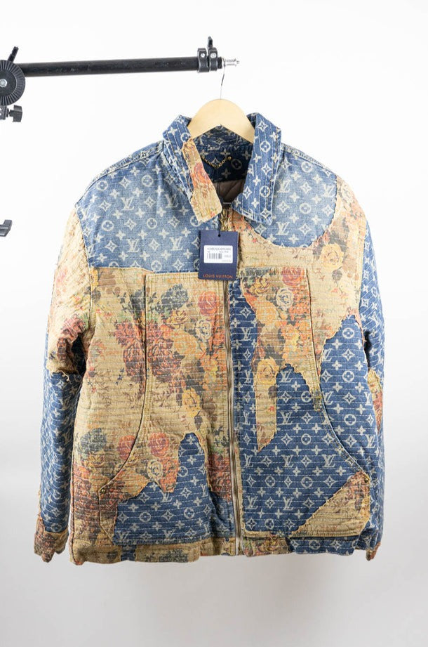 Louis Vuitton Destroyed Workwear Denim Jacket