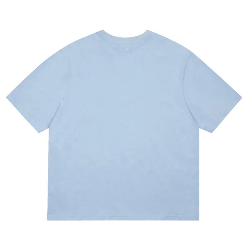 AMI PARIS SSENSE Exclusive Ami de Cœur T-Shirt Light Blue