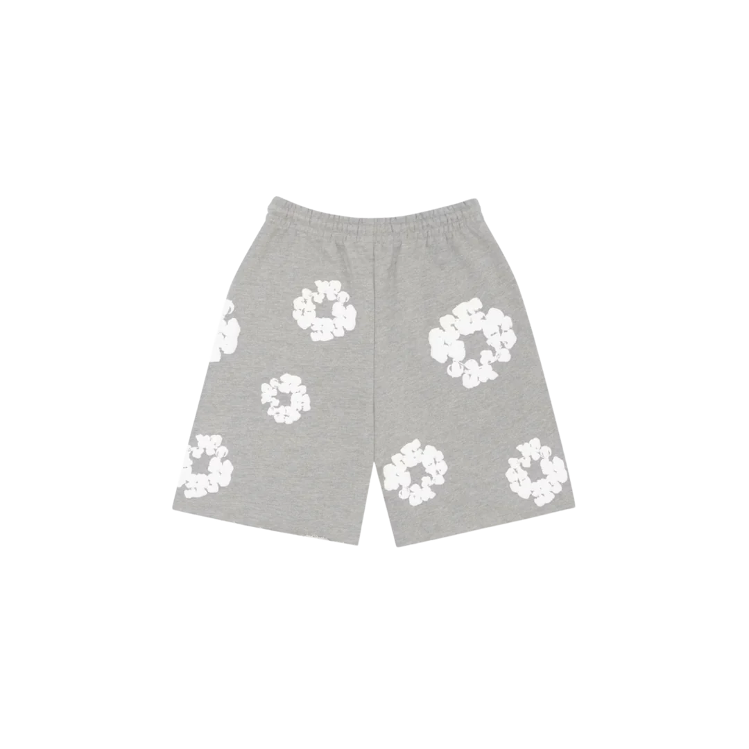 Denim Tears The Cotton Wreath Shorts Grey