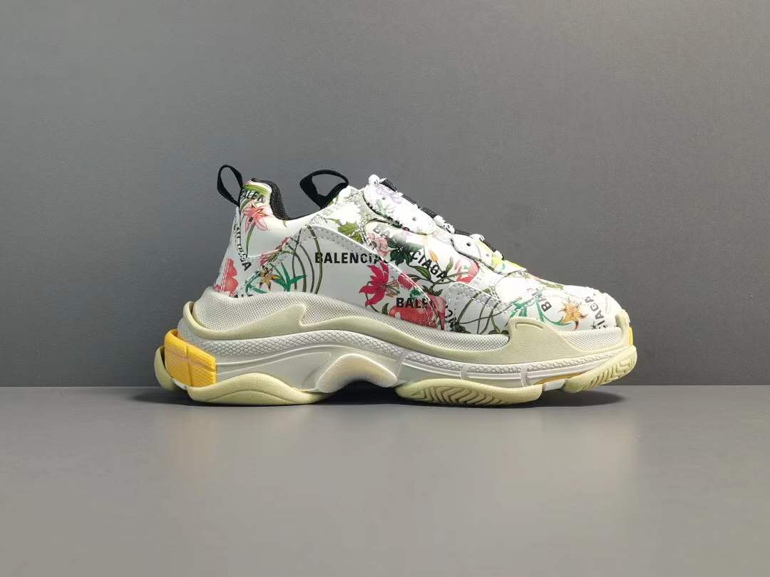 Gucci x Balenciaga Triple S 'The Hacker Project Floral' – Hype