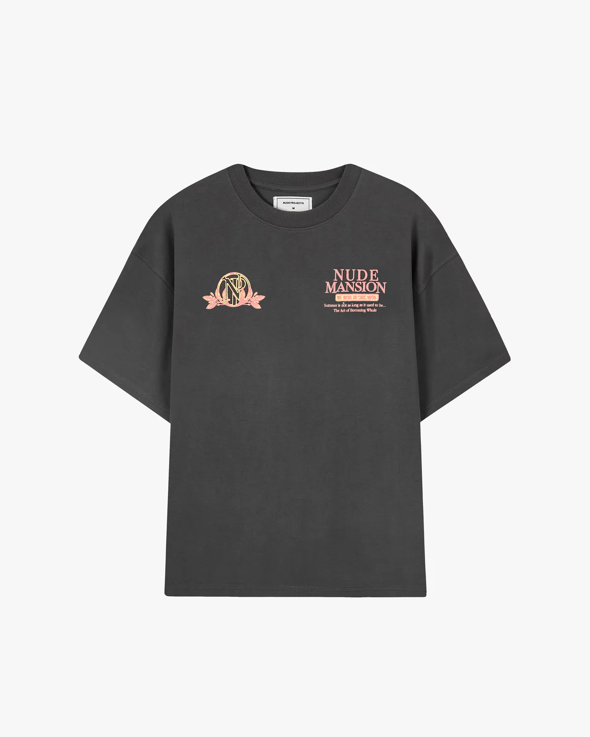 Nude Project Mansion Dark Grey Tee