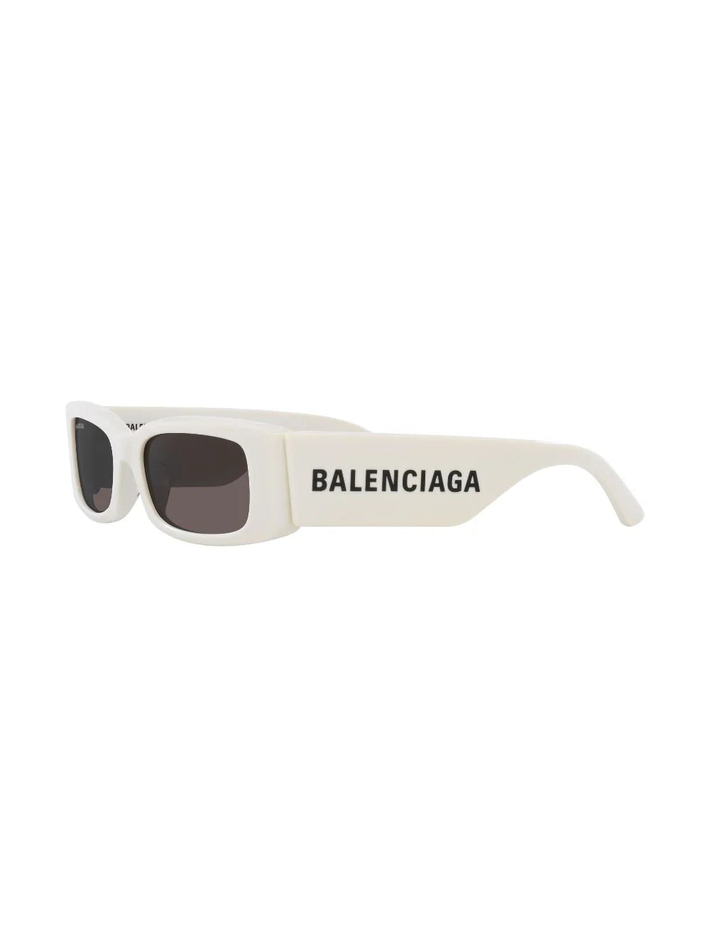 Balenciaga Eyewear rectangle-frame tinted sunglasses White