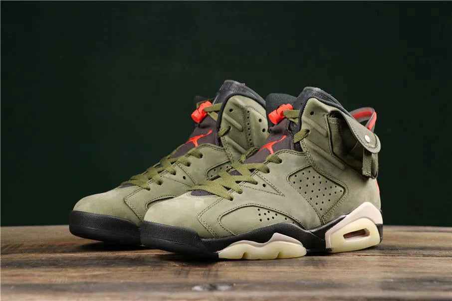 Travis Scott x Air Jordan 6 Retro 'Olive'