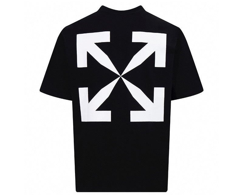OFF-WHITE Pascal Painting Print  T Shirt Black