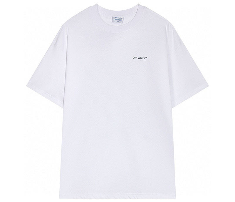 OFF-WHITE Diagonal Tab T-shirt White