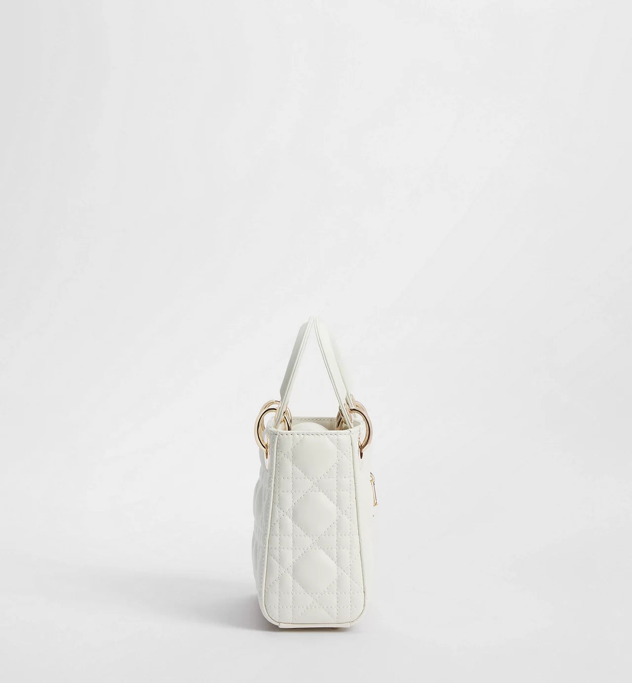 Dior Mini Lady Dior Bag White