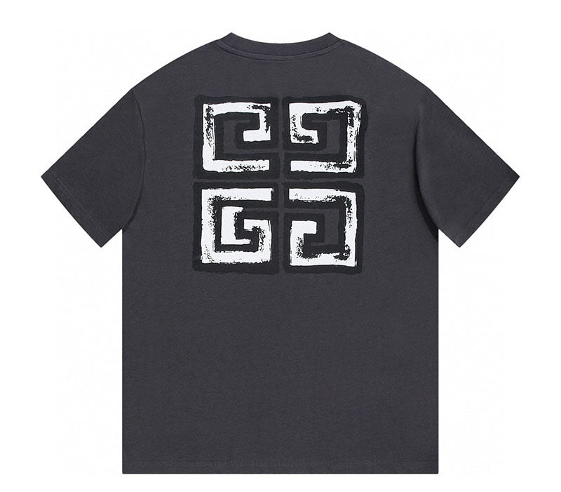 GIVENCHY Logo lettering cotton T-shirt Black