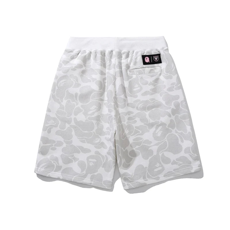 BAPE x Inter Miami CF Sweatshort White