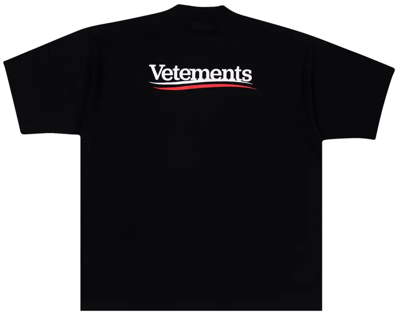 Vetements Campaign Logo T-Shirt 'Black