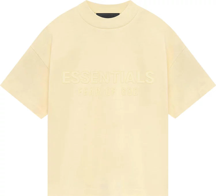 Fear of God Essentials Short-Sleeve Tee 'Cannary'