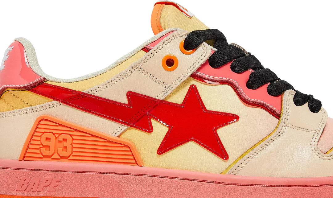 A Bathing Ape Bape SK8 Sta Orange