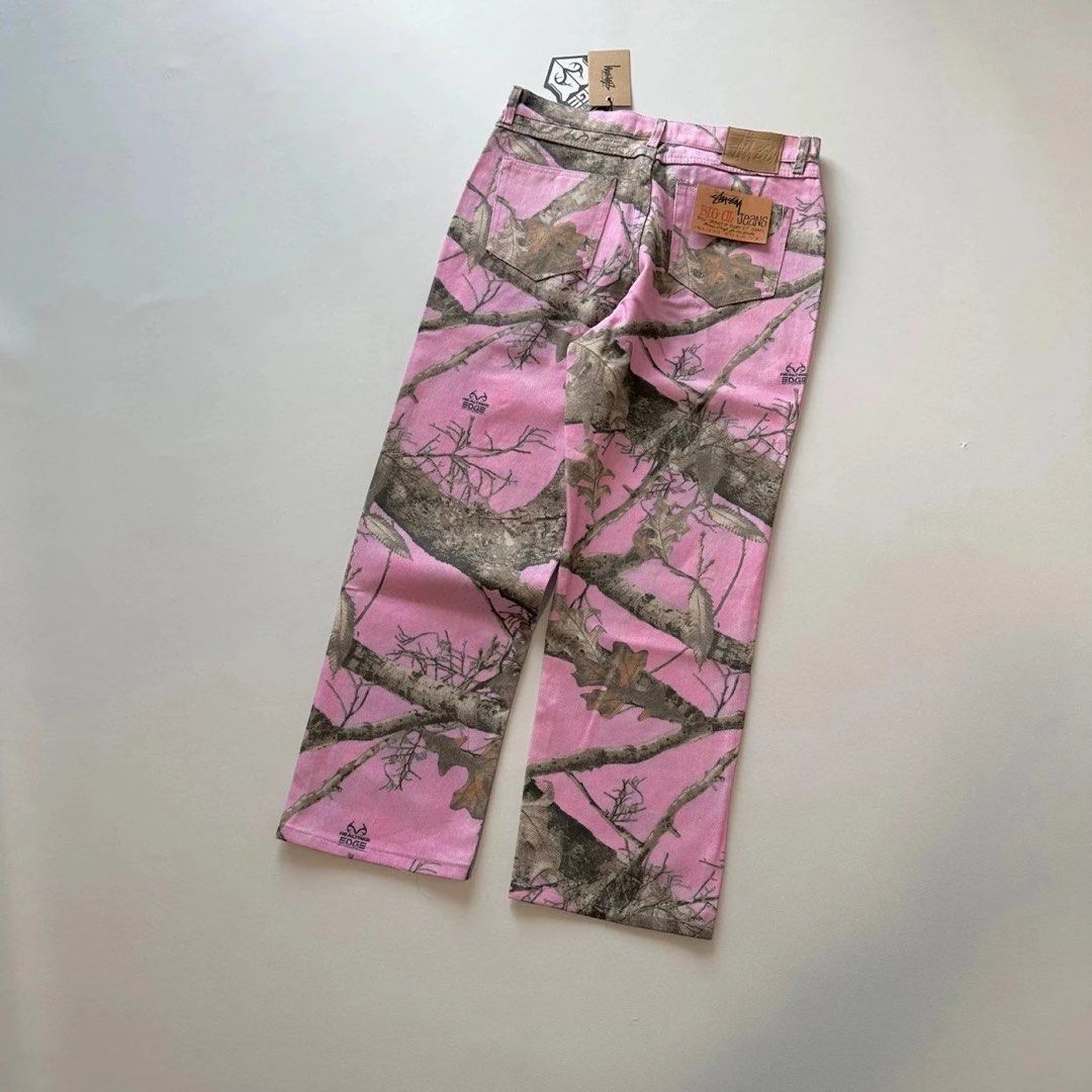 Stussy Realtree Edge Big Ol' Jean 'Pink'