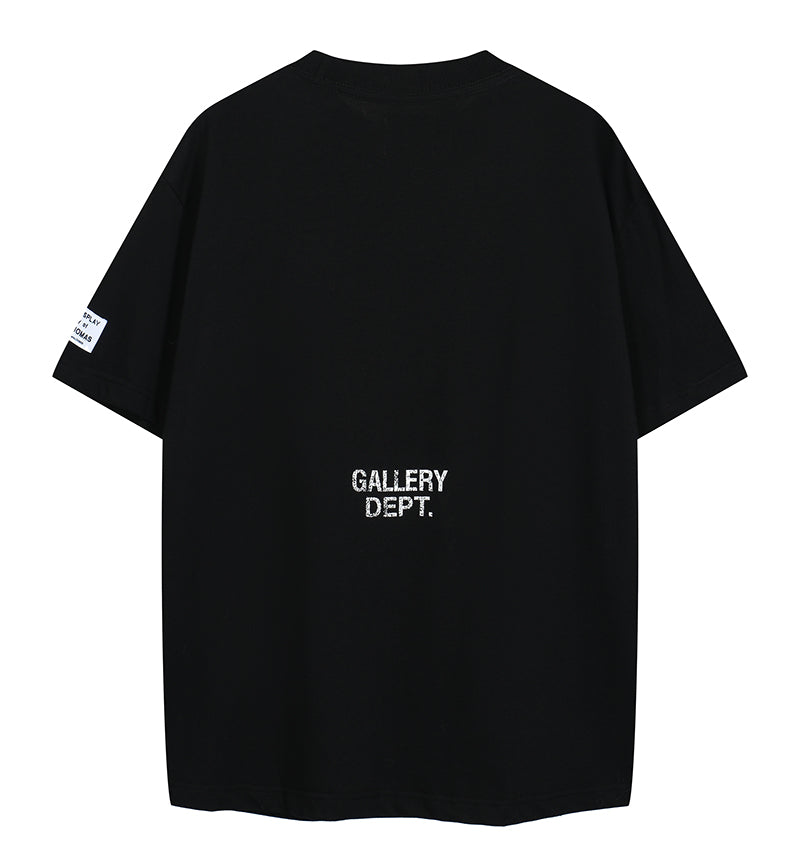 GALLERY DEPT. Logo Back T Shirt Black