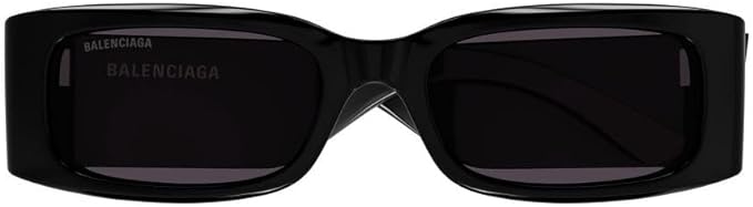 Balenciaga Eyewear rectangle-frame tinted sunglasses Black