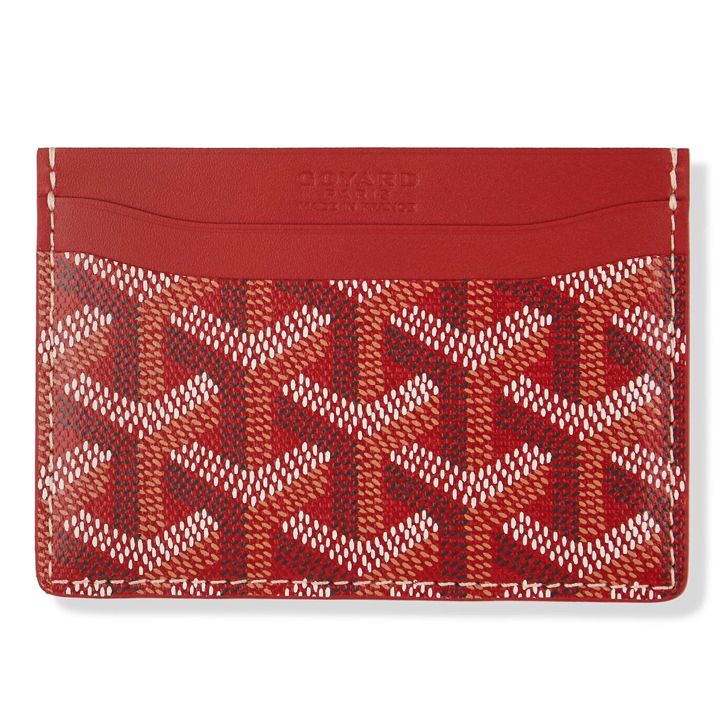 Goyard Saint Sulpice Canvas/Calfskin Red