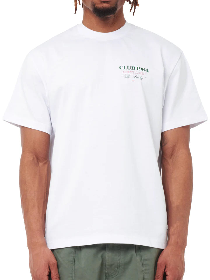 Club 1984 Casino T-Shirt - White