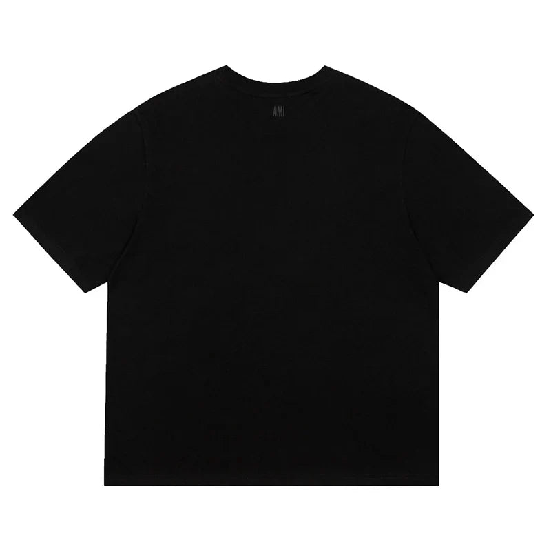 AMI PARIS SSENSE Exclusive Ami de Cœur T-Shirt Black