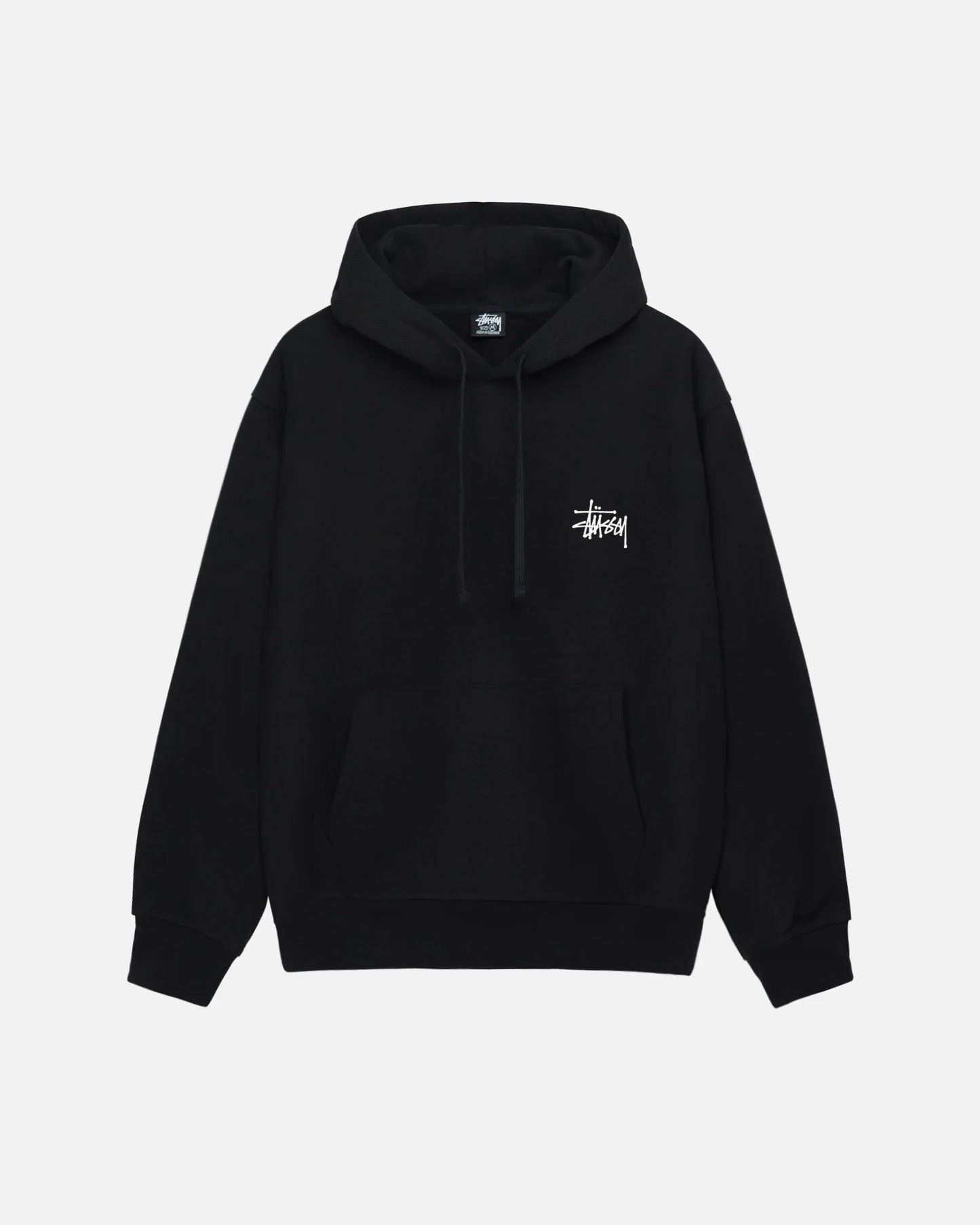 Stussy LOGO BASIC Hoodie Black