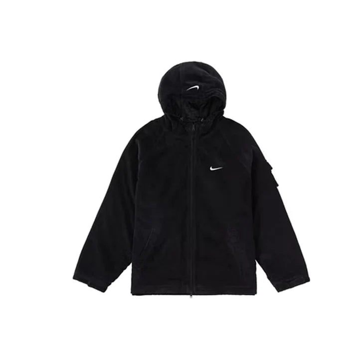 Supreme Nike Arc Corduroy Hooded Jacket Black