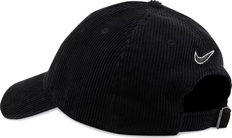 Supreme x Nike Arc Corduroy 6-Panel 'Black'