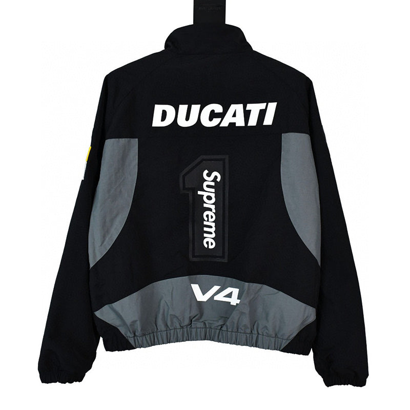 Supreme Ducati Track Jacket Black