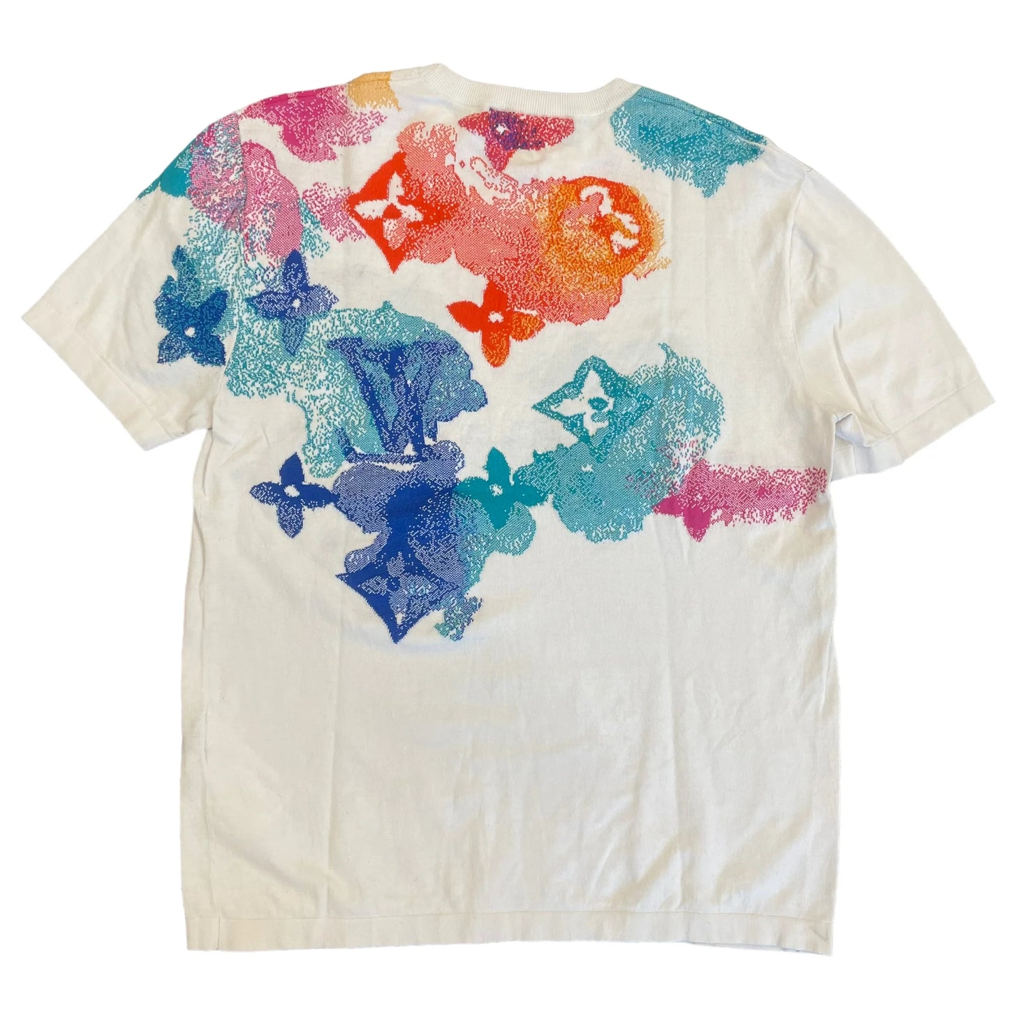 LOUIS VUITTON Knitted Watercolor Monogram T Shirt