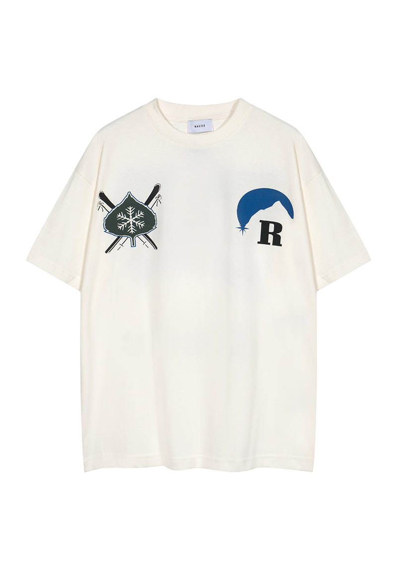 RHUDE Aspen Moolight T-Shirt White