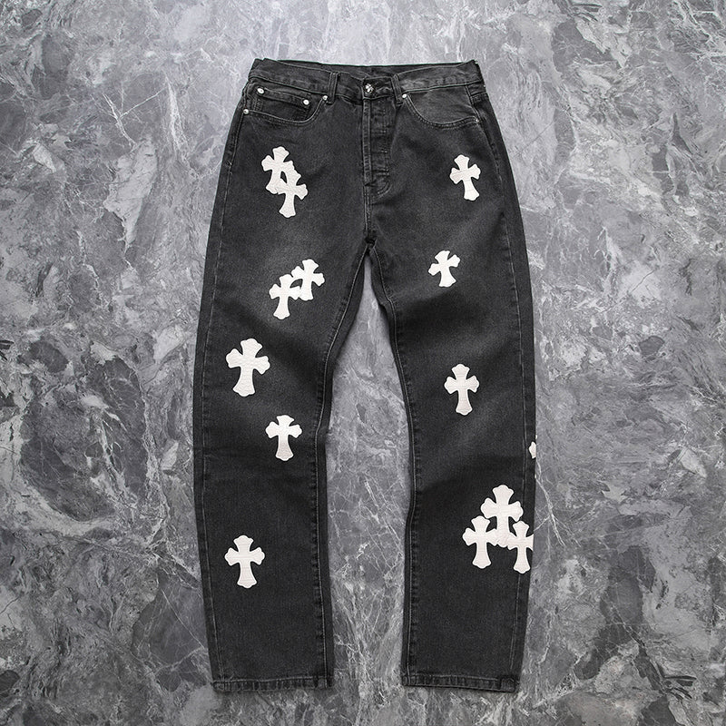 Chrome Hearts Cross Pants Black