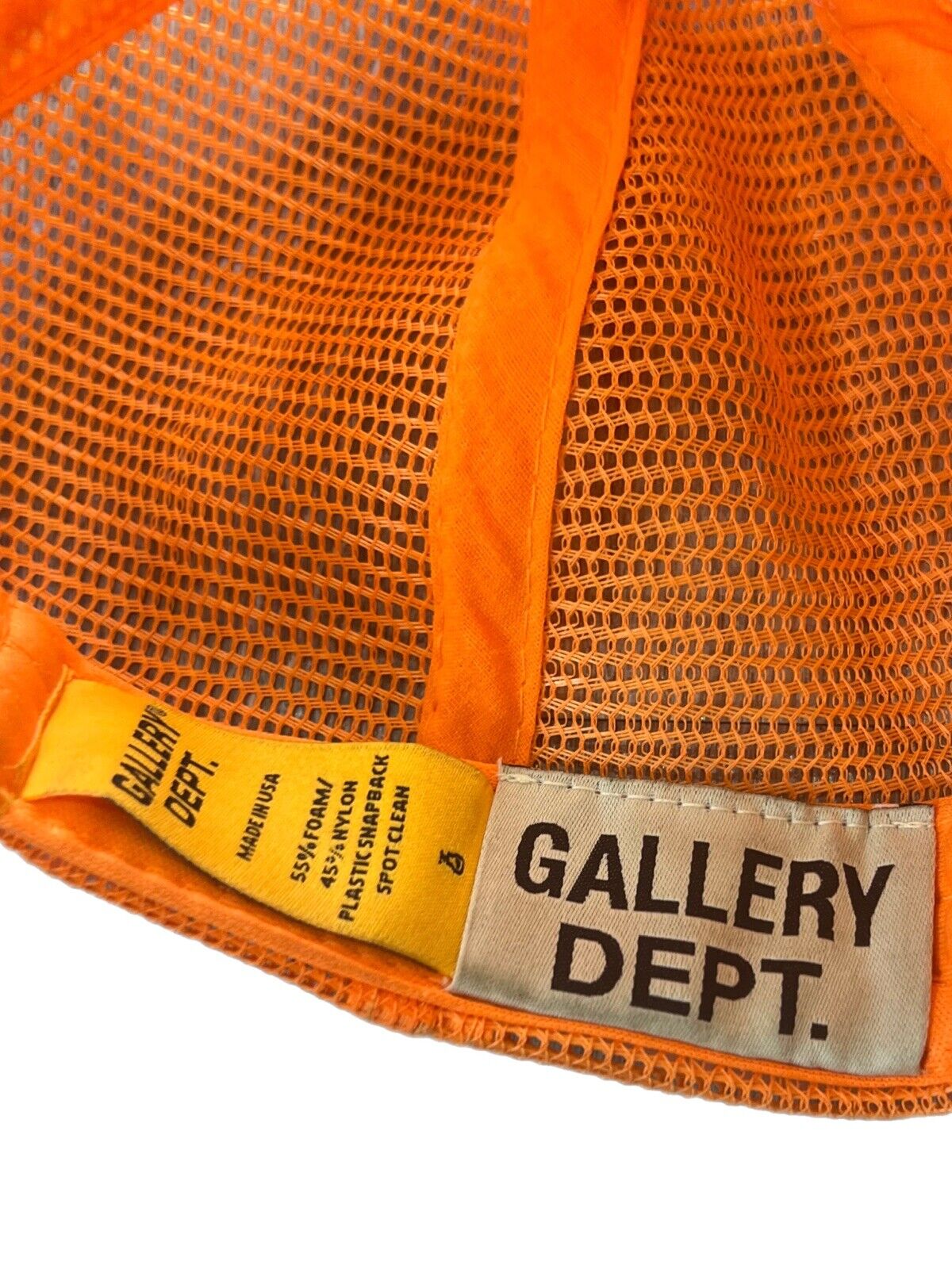 Gallery Dept. Workshop Trucker Hat Orange