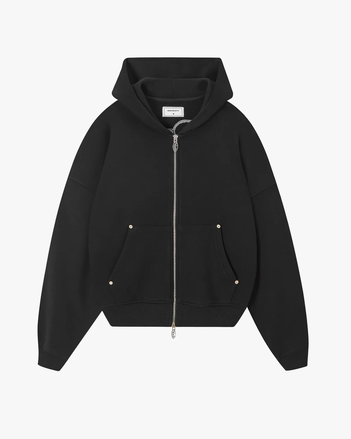 Nude Project Beast Zip-up Hoodie Black