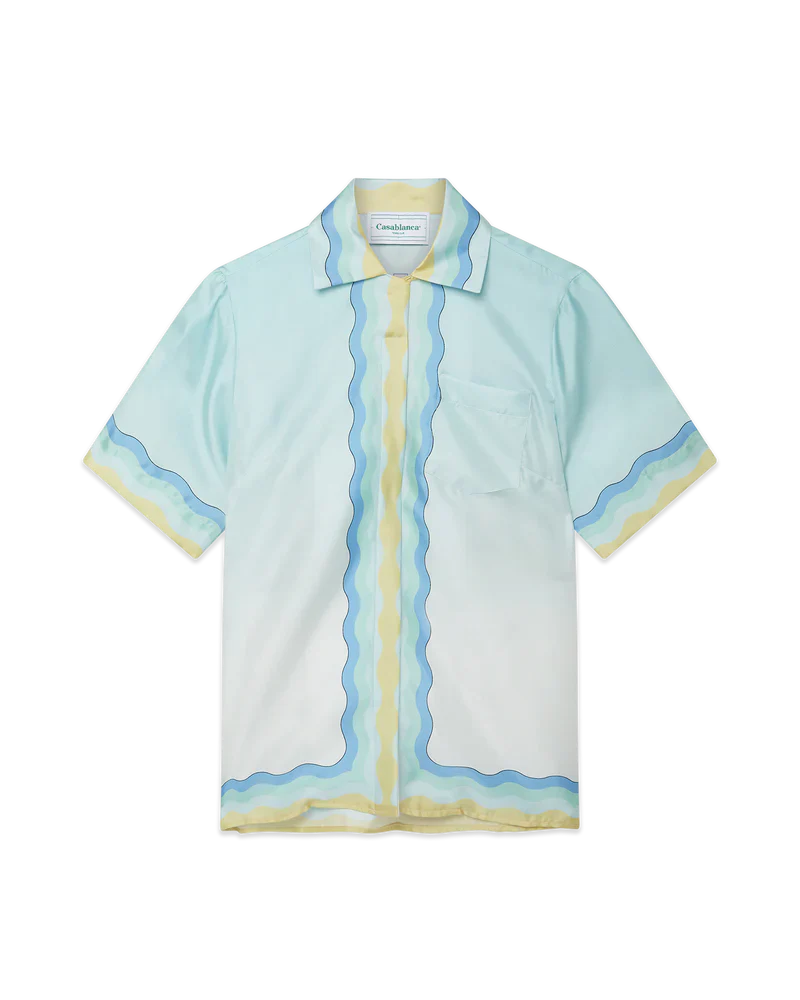 CASABLANCA Memphis Icon Silk Shirt