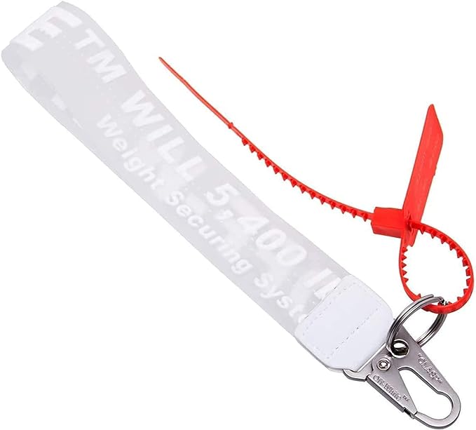 Off White Keychain Classic White