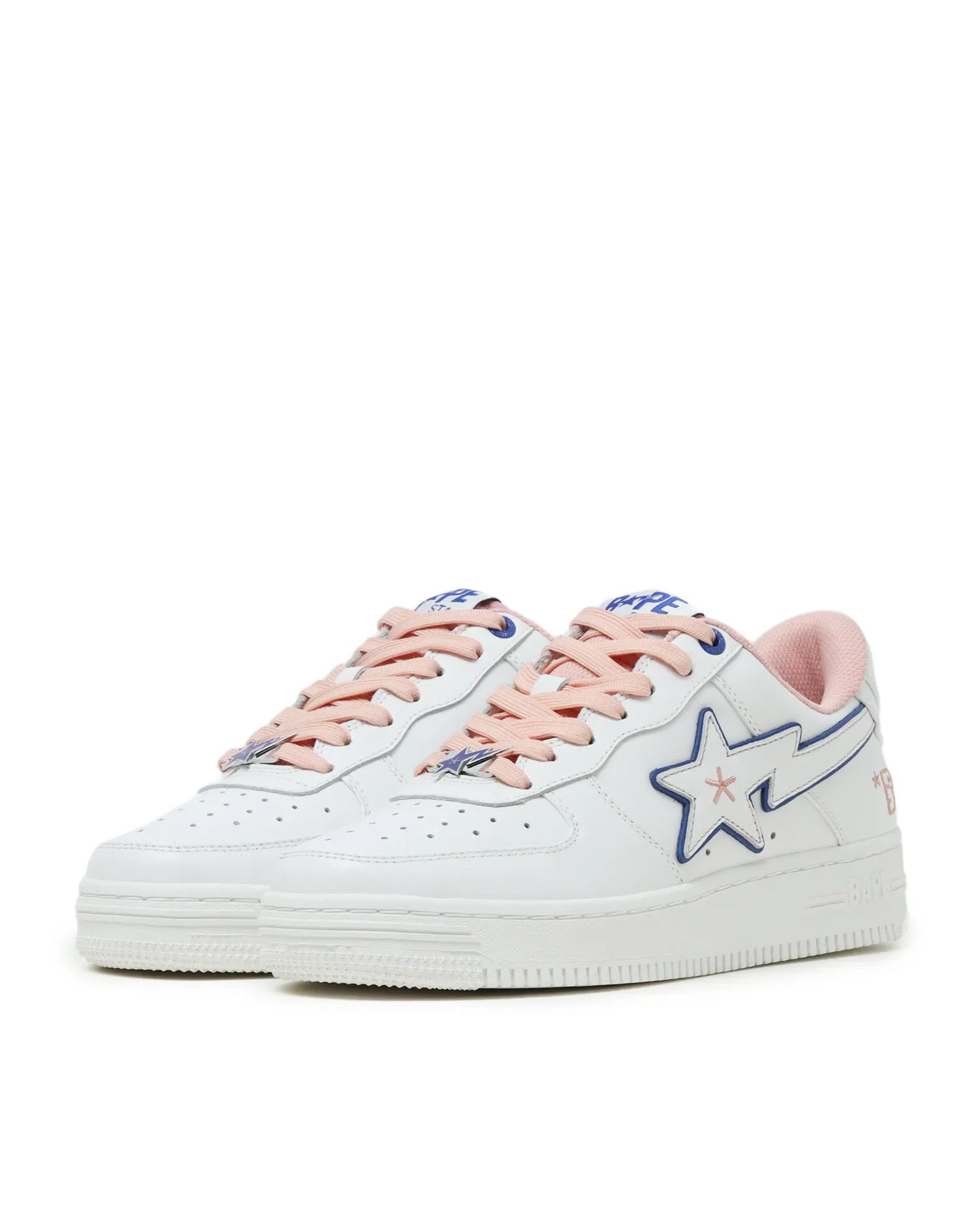 A Bathing Ape Bape Sta Baby White Pink