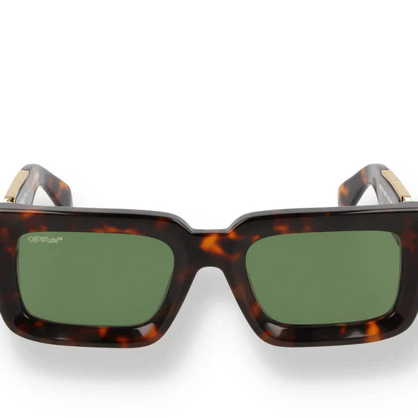 OFF-WHITE Boston Sunglasses Havana