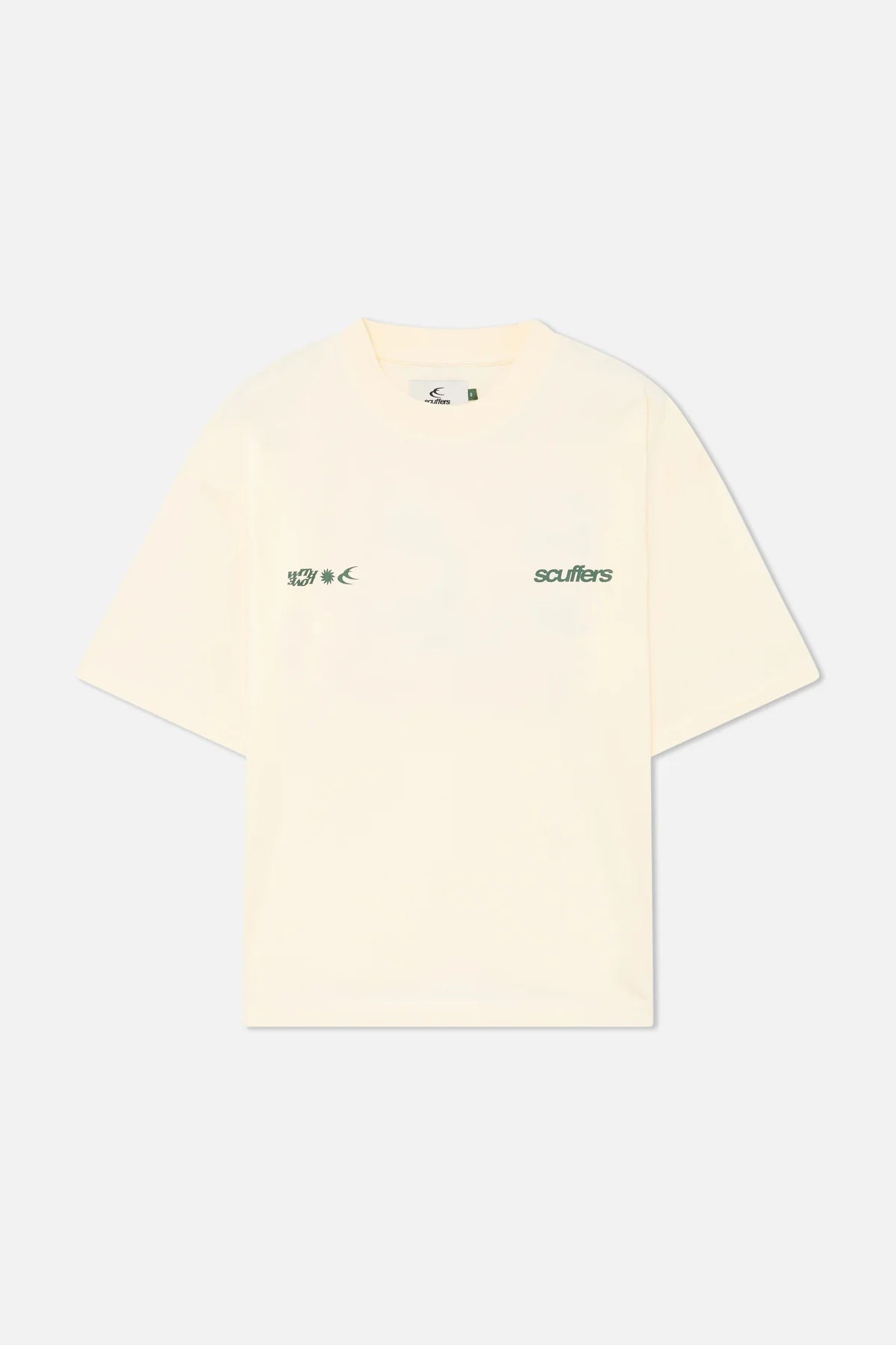 Scuffers Captain Ecru T Shirt Cream