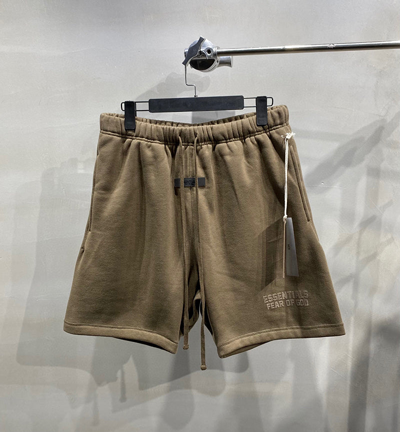 Fear of God Essentials Sweetshorts "Wood"