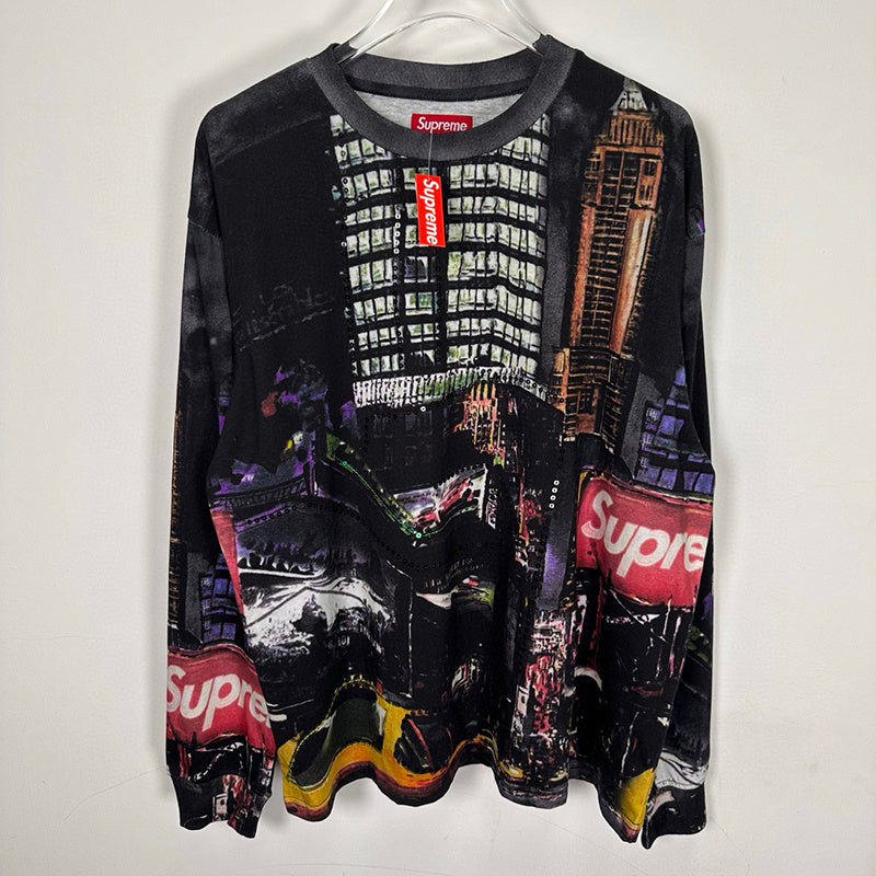 Supreme Skyline Sequin L/S Top Night