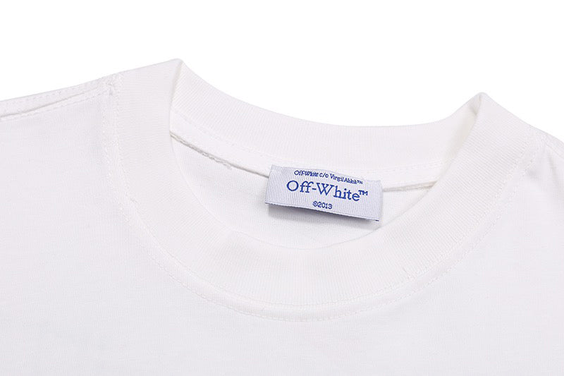 OFF-WHITE Sun Moon T Shirt White