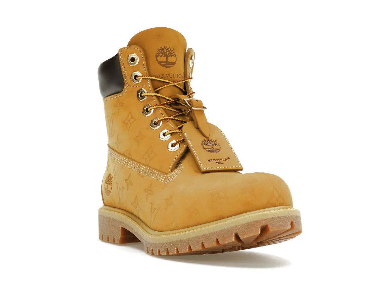 Louis Vuitton Timberland 6" Ankle Boot Wheat Monogram