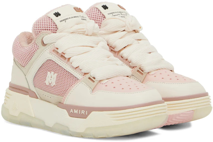 AMIRI White & Pink MA-1