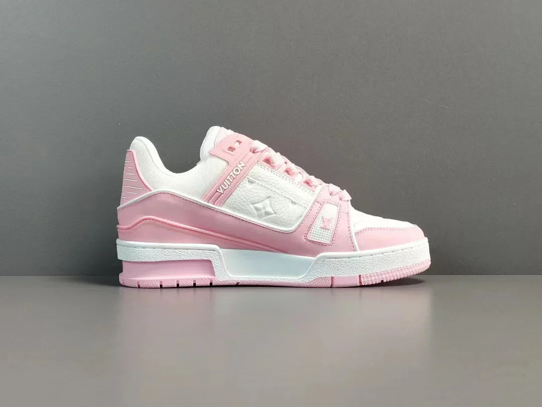 Louis Vuitton Trainer Pink White (W)