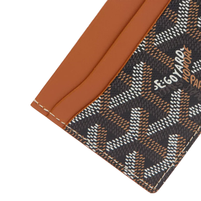 Goyard Saint Sulpice Canvas/Calfskin Black/Tan