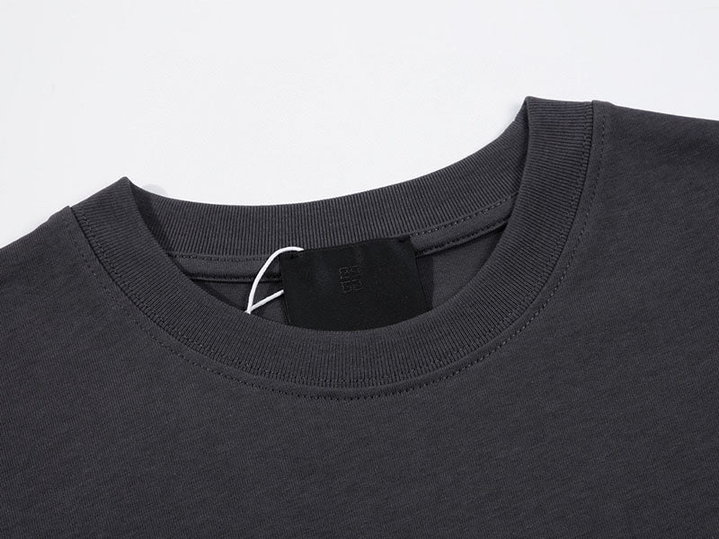 GIVENCHY Logo lettering cotton T-shirt Black