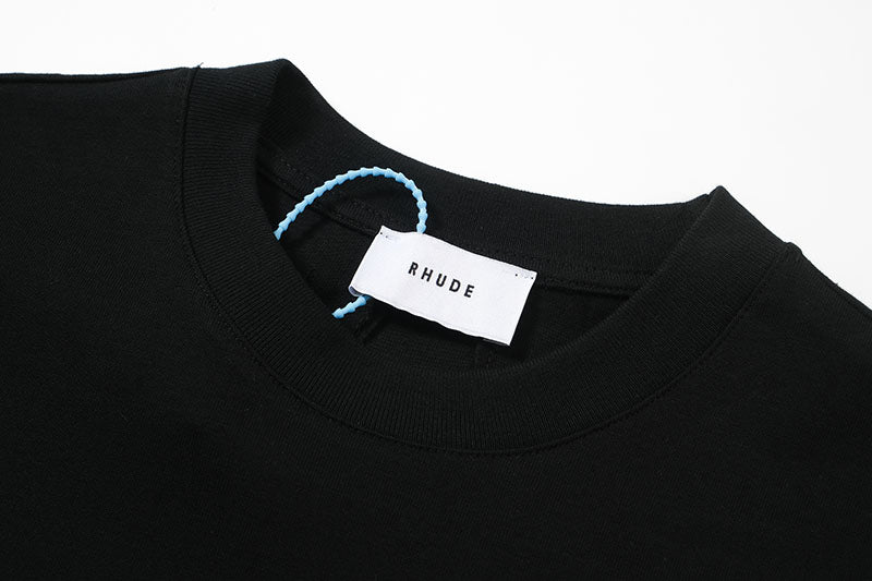 RHUDE HARD TO BE HUMBLE T-SHIRT Black