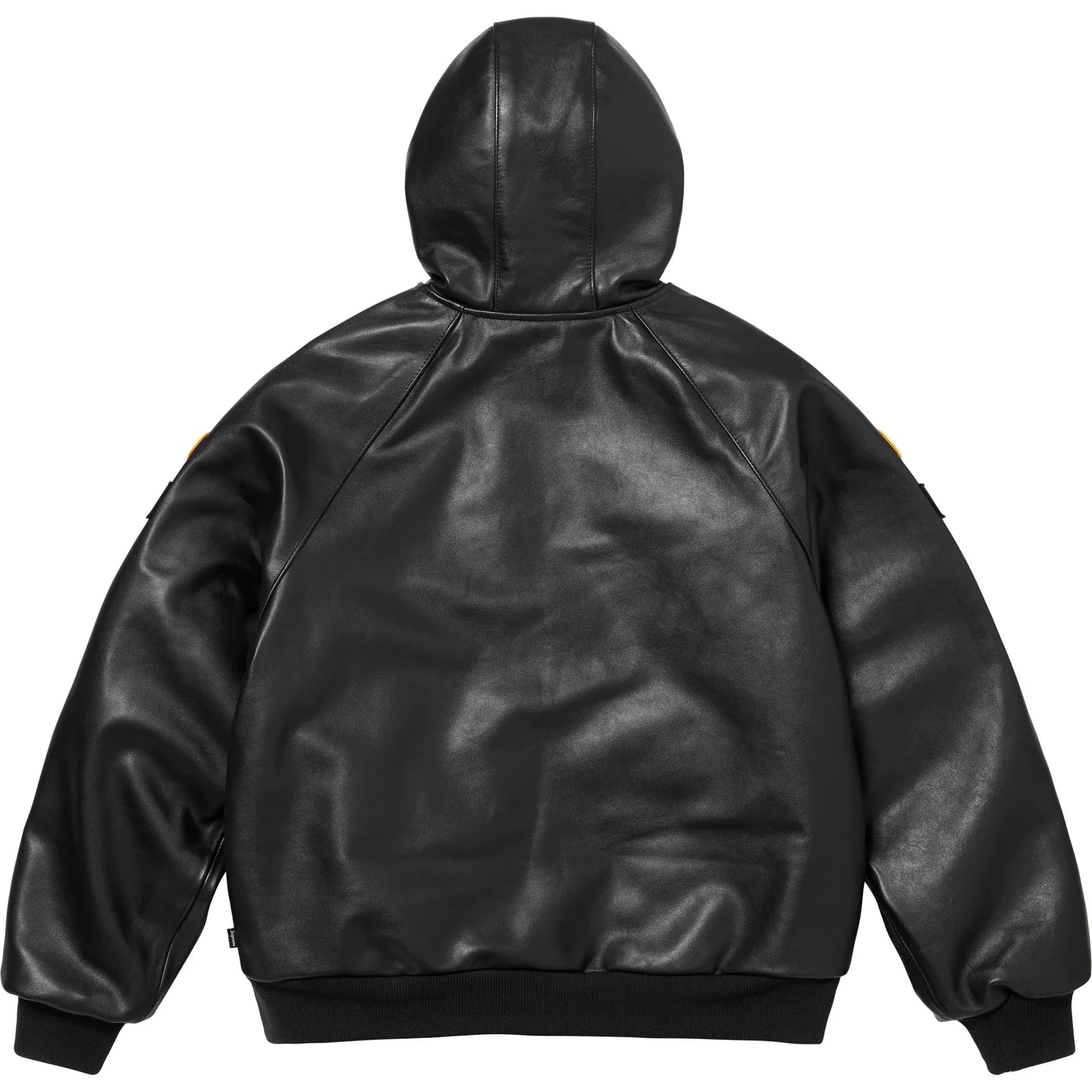 Supreme Vanson Leathers Hooded Work Jacket Black