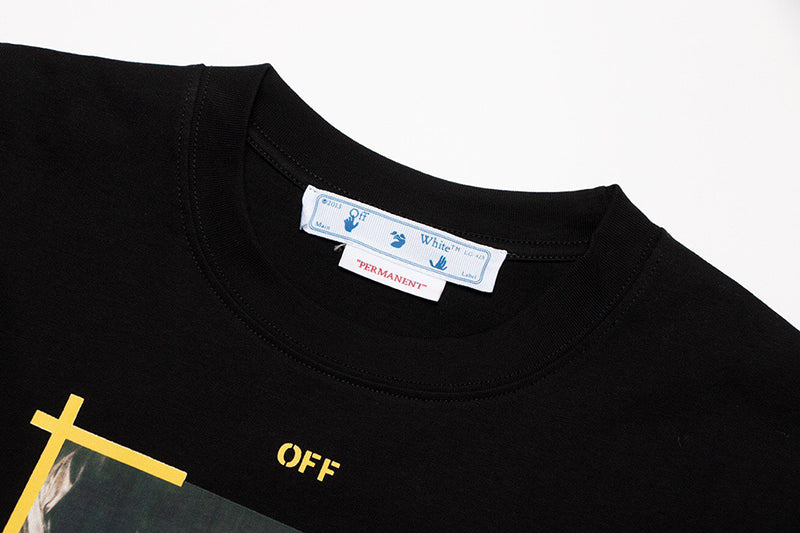 OFF-WHITE Caravaggio Tee Black