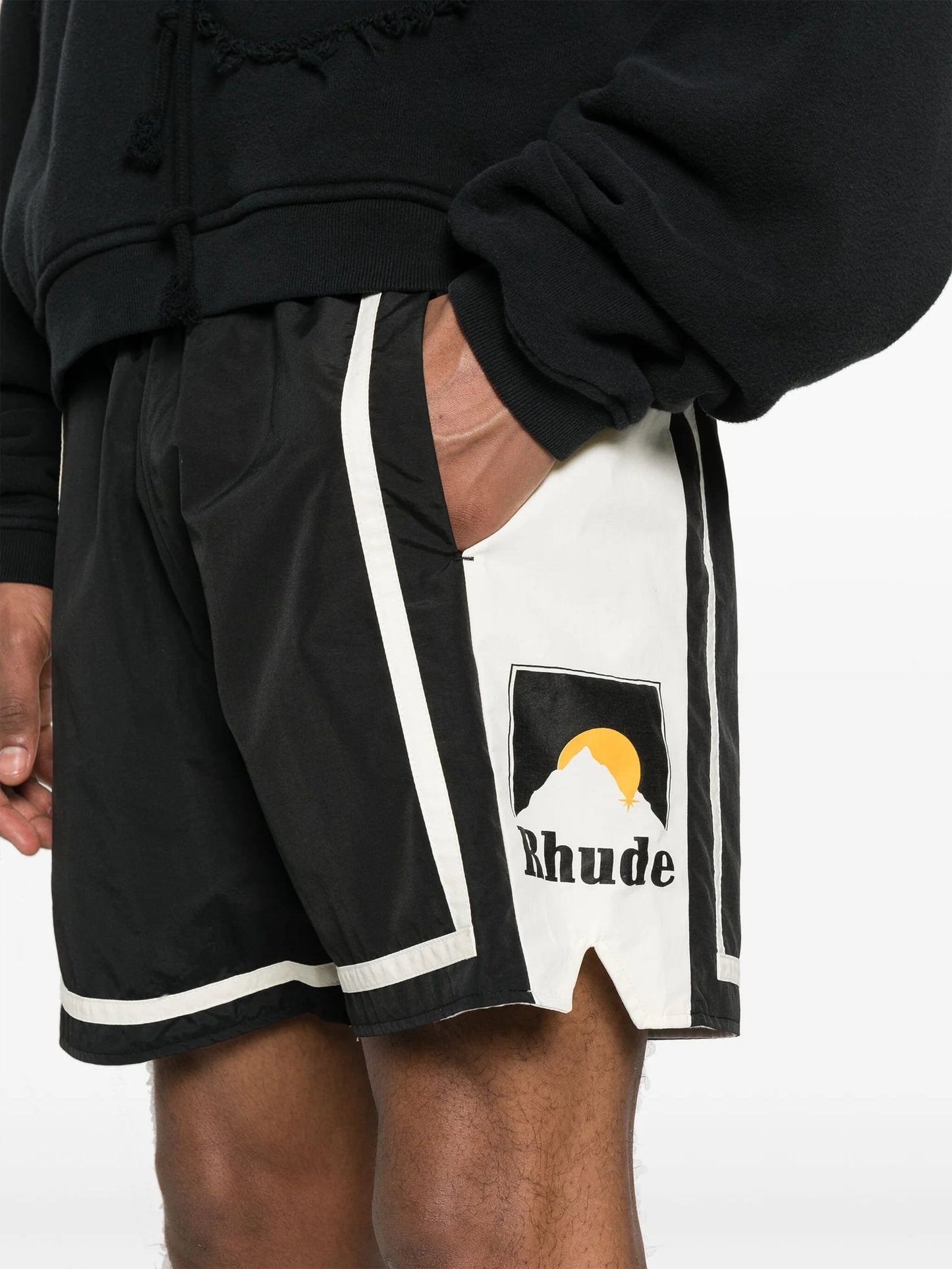 RHUDE Colourblock Track short