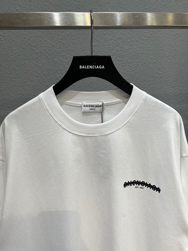 Balenciaga Oversized T Shirt White