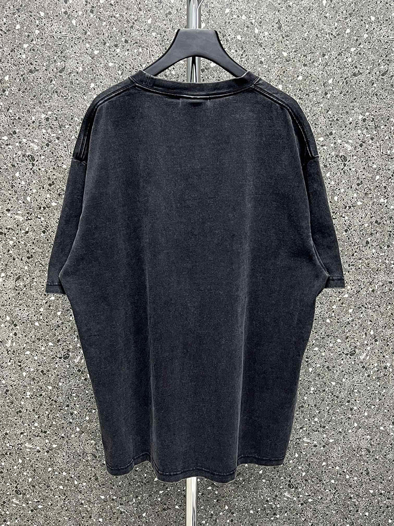 Balenciaga Oversized Post It T-Shirt Black